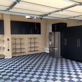 Black Garage Cabinets Augusta