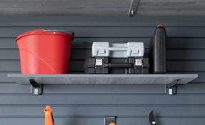 Adjustable Slatwall Wall Shelving